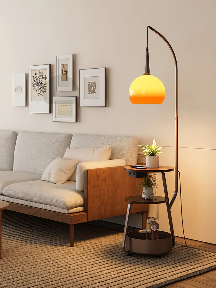 Bauhaus Bedside Lamp Table