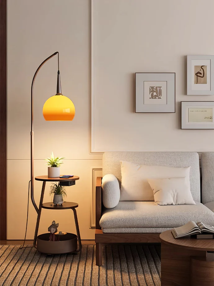 Bauhaus Bedside Lamp Table