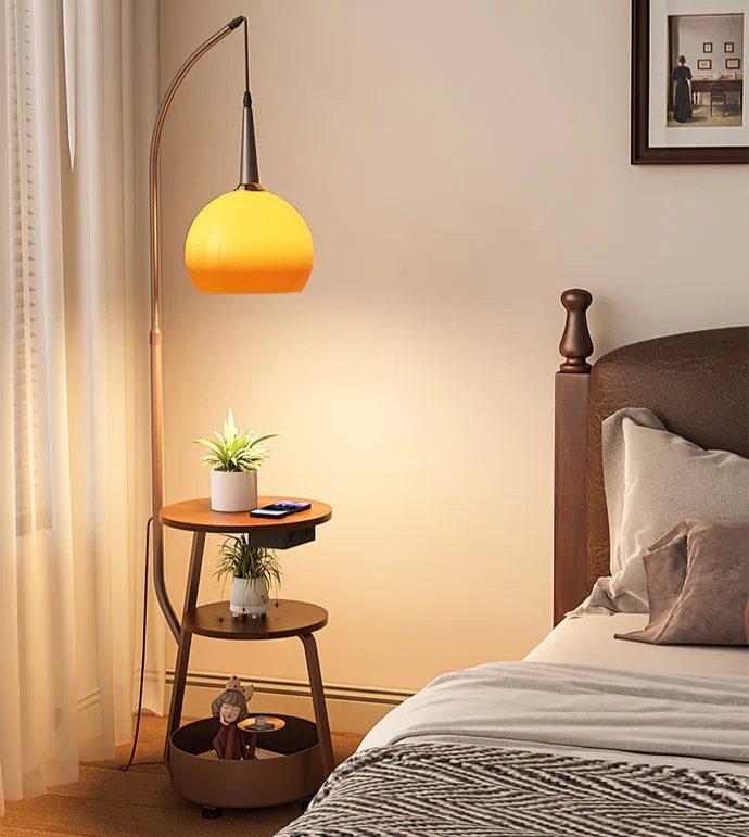 Bauhaus Bedside Lamp Table