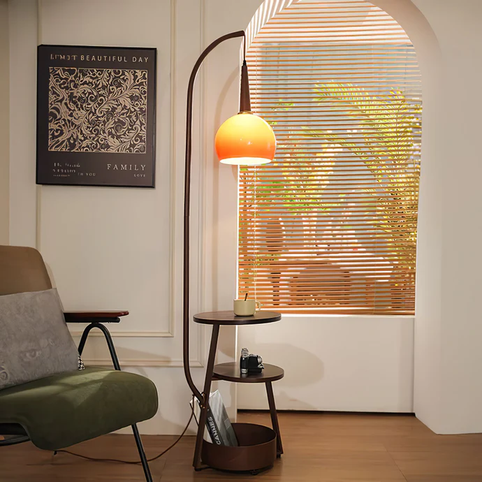 Bauhaus Bedside Lamp Table