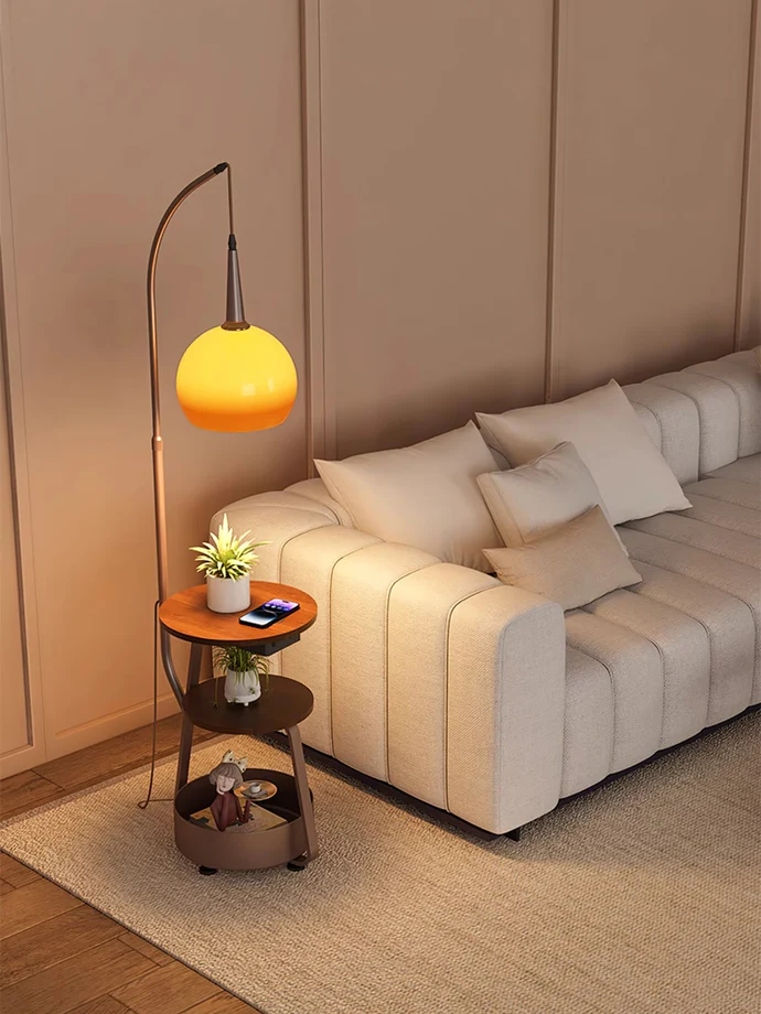 Bauhaus Bedside Lamp Table