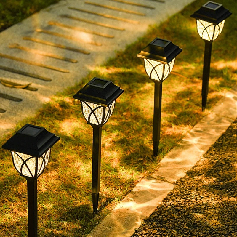 Solar-powered garden lamp (2-Pack)