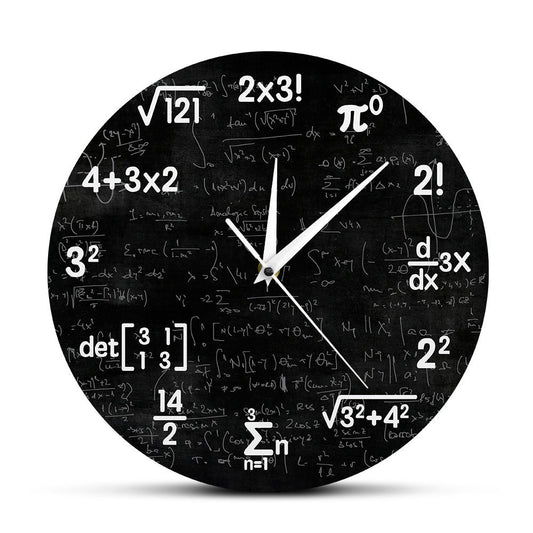 Mathematical Wall Clock