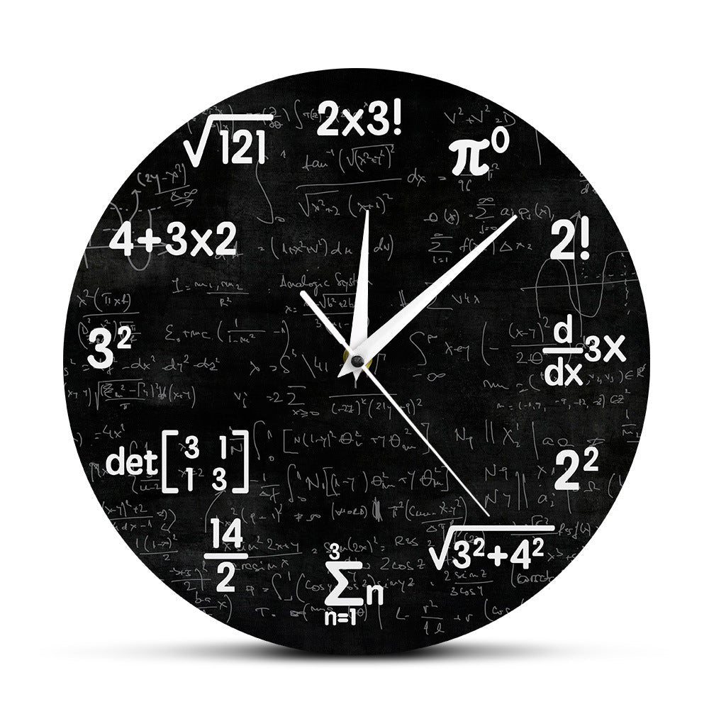 Mathematical Wall Clock