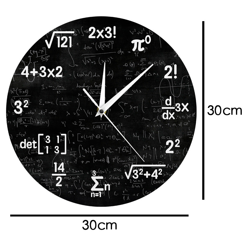 Mathematical Wall Clock