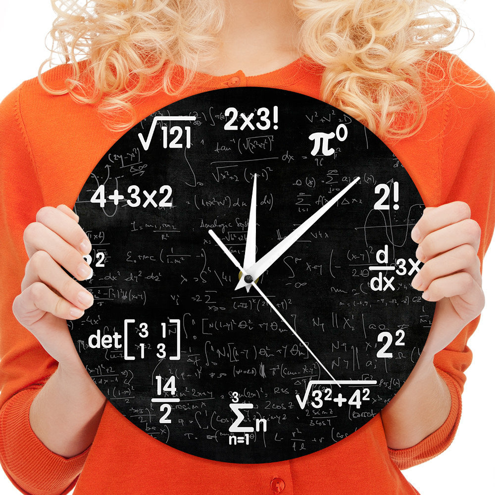 Mathematical Wall Clock