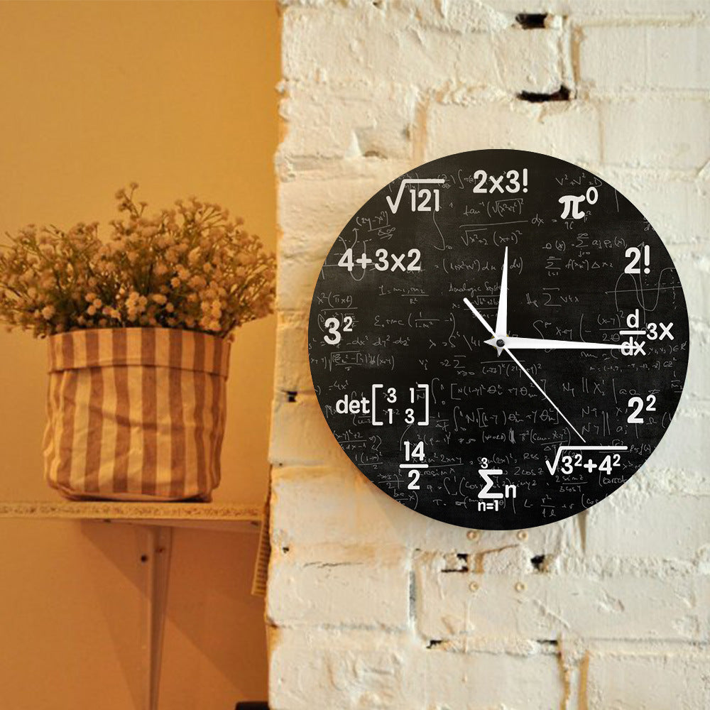 Mathematical Wall Clock
