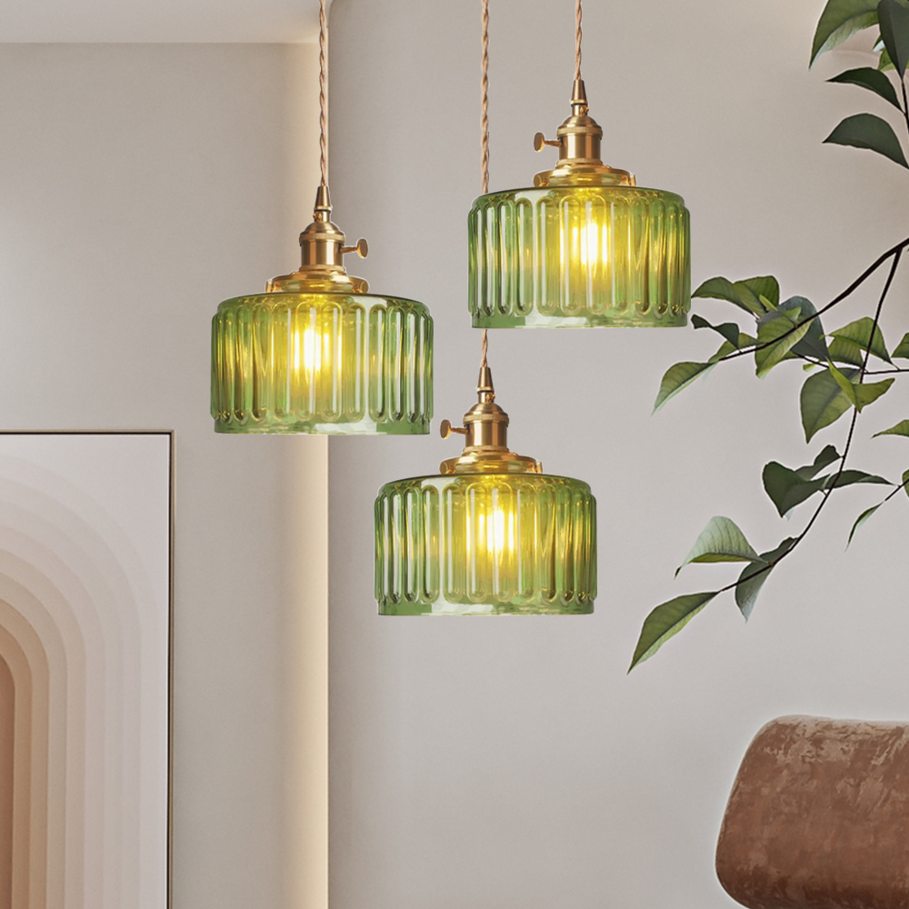 Vintage Crystal Pendant Light