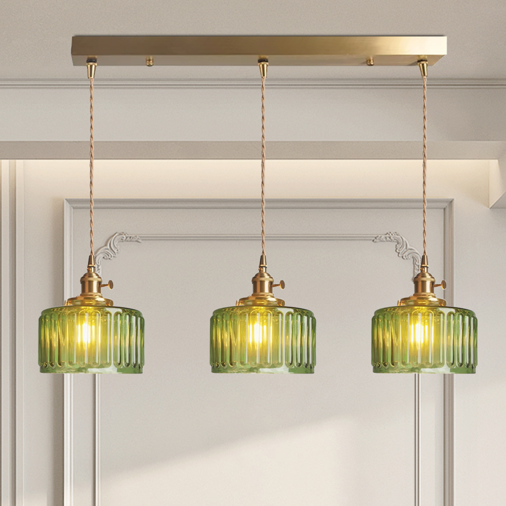 Vintage Crystal Pendant Light