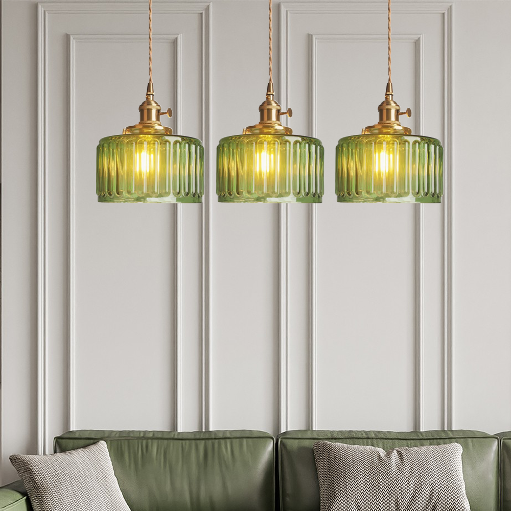 Vintage Crystal Pendant Light