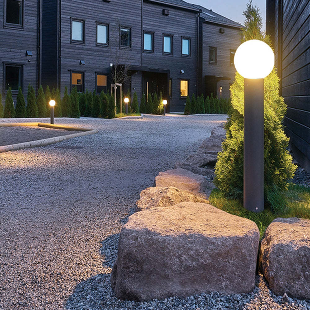 Pena Modern Design LED Outdoor Lamp Metal Black Garden Outdoor