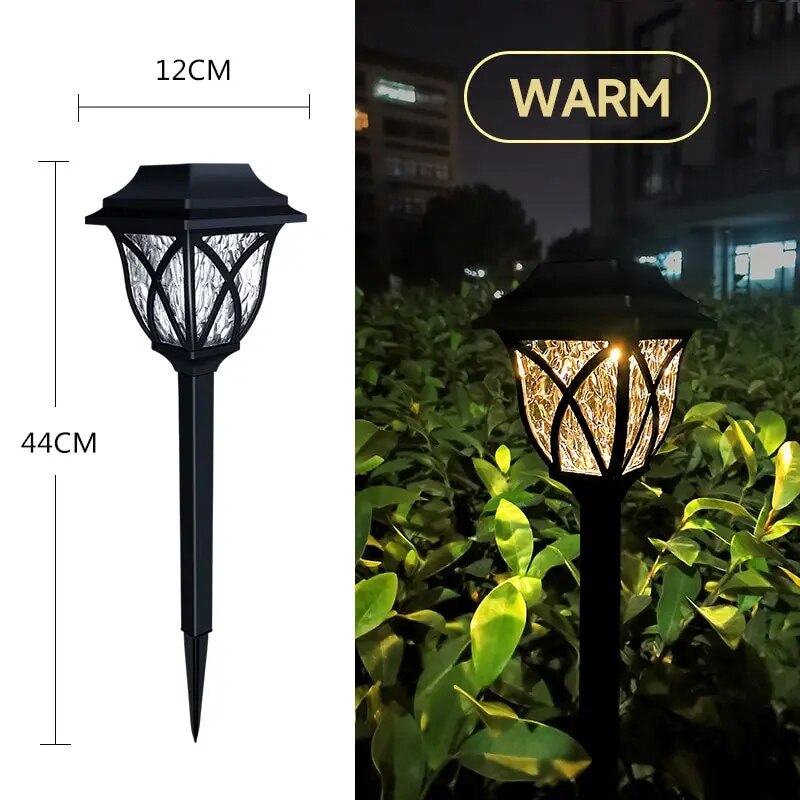 Solar-powered garden lamp (2-Pack)
