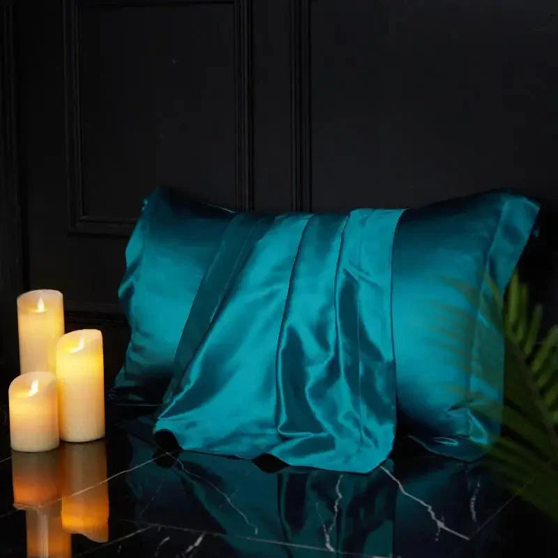 22 Momme 100% Pure Mulberry Silk Pillowcase (Set of 2)