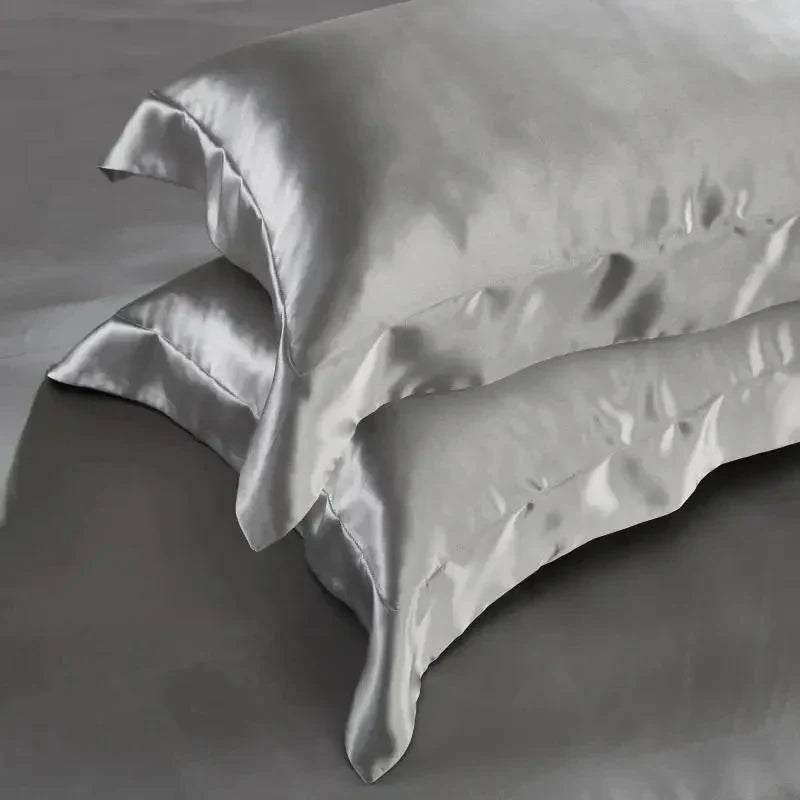 22 Momme 100% Pure Mulberry Silk Pillowcase (Set of 2)