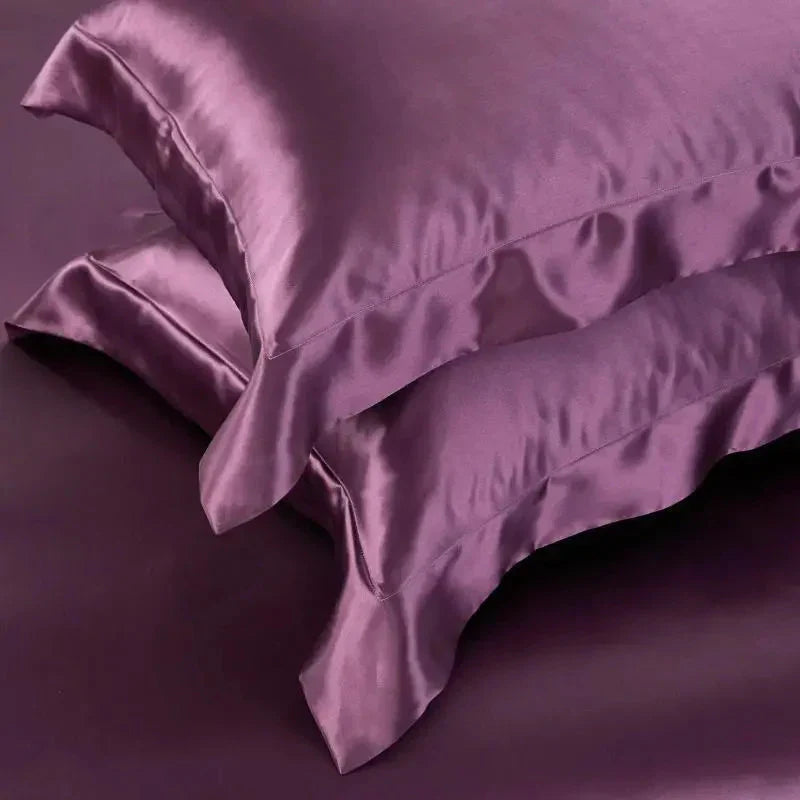 22 Momme 100% Pure Mulberry Silk Pillowcase (Set of 2)