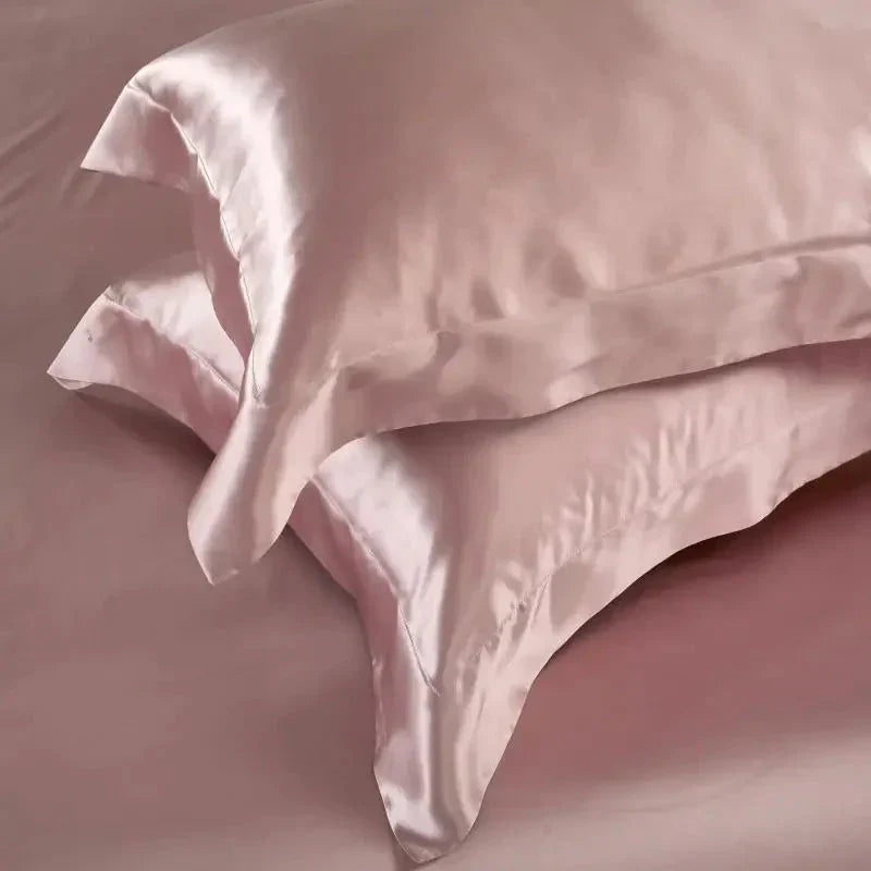 22 Momme 100% Pure Mulberry Silk Pillowcase (Set of 2)