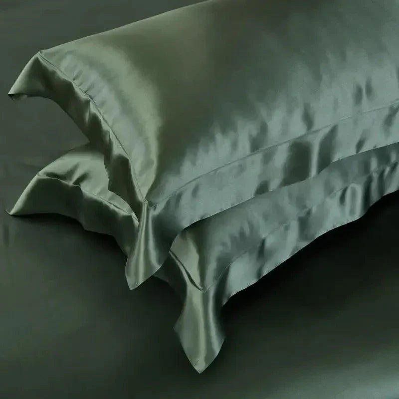 22 Momme 100% Pure Mulberry Silk Pillowcase (Set of 2)
