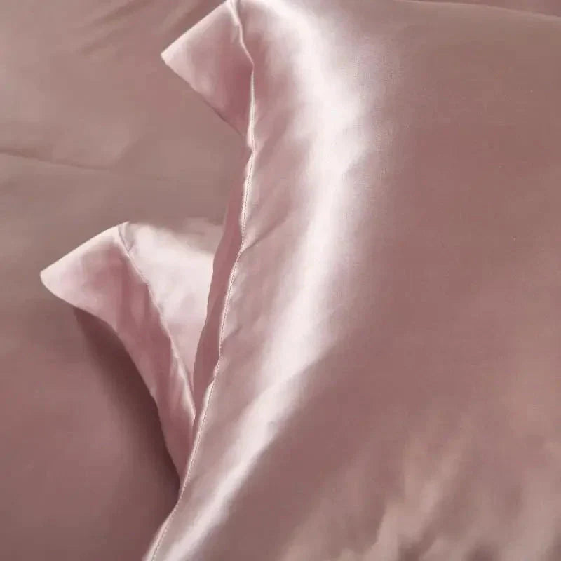 22 Momme 100% Pure Mulberry Silk Pillowcase (Set of 2)