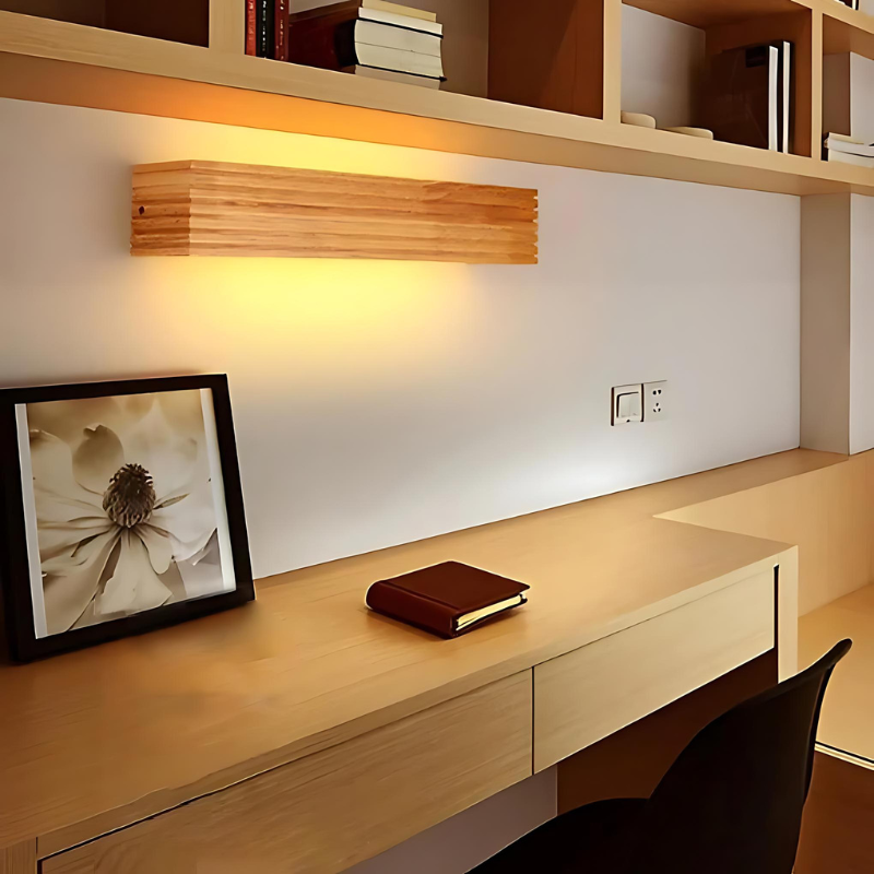 Wooden LED Lamp