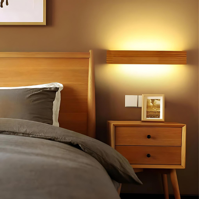 Wooden LED Lamp