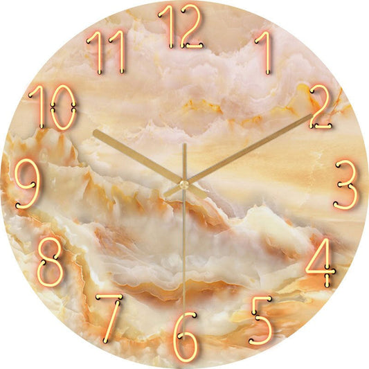 Silent Movement Quartz Clock