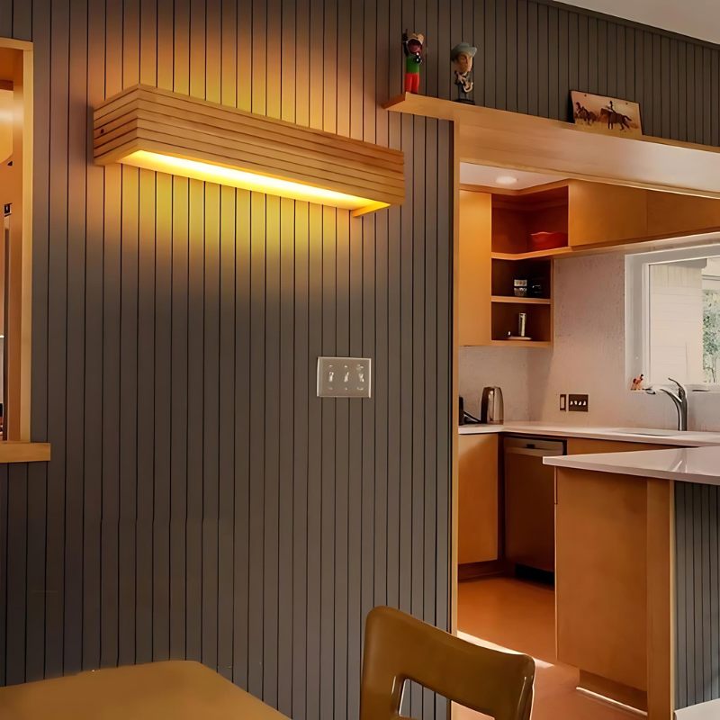 Wooden LED Lamp
