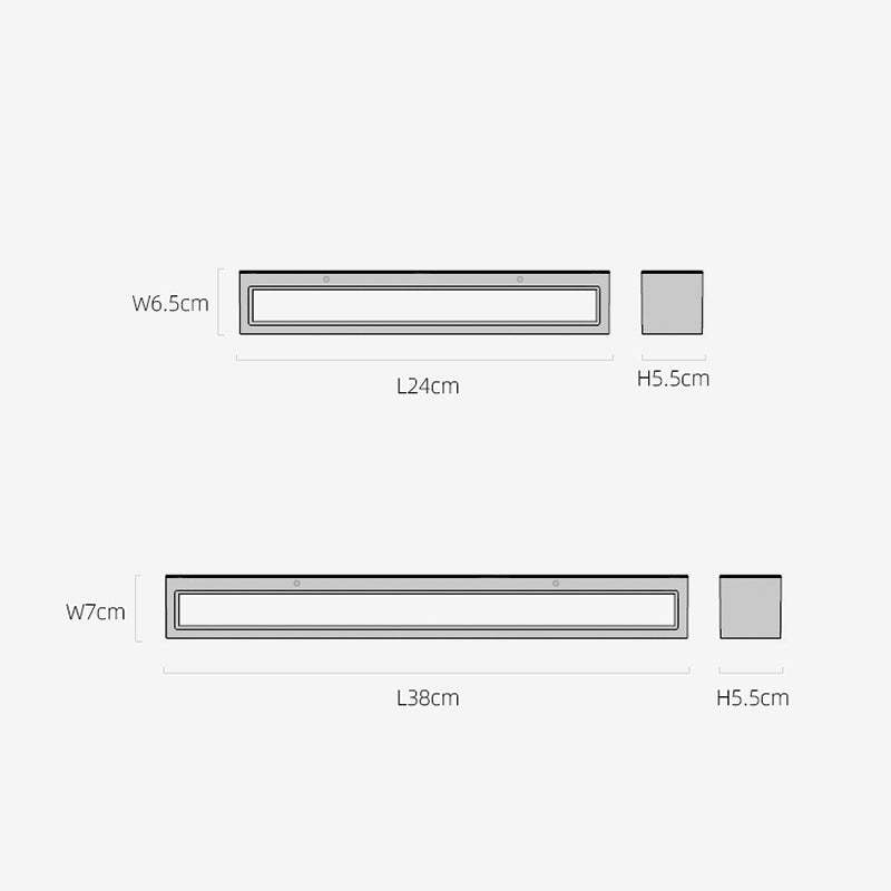Edge Outdoor Wall Lamp