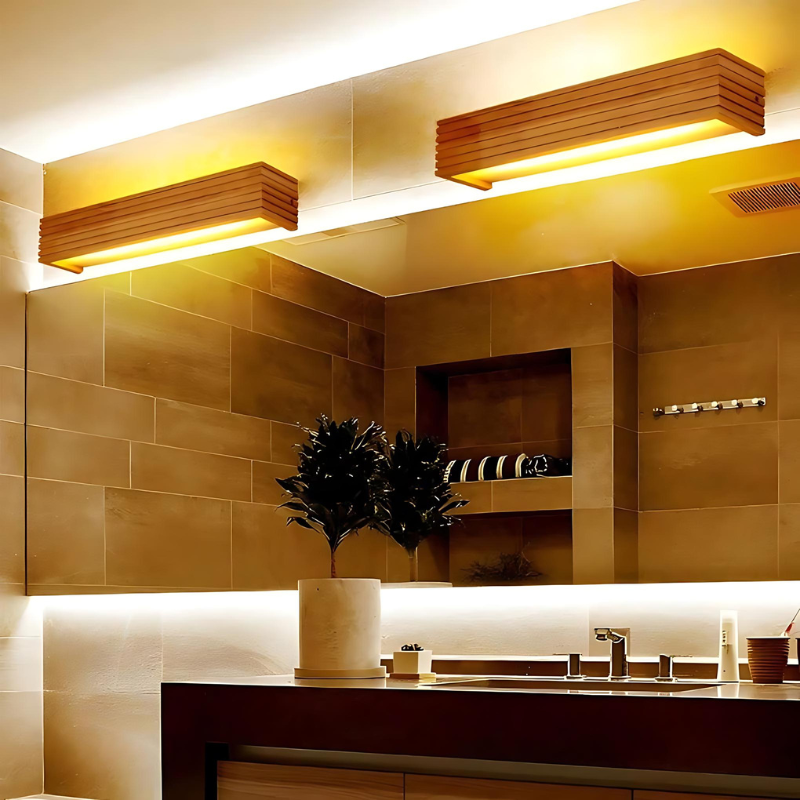Wooden LED Lamp