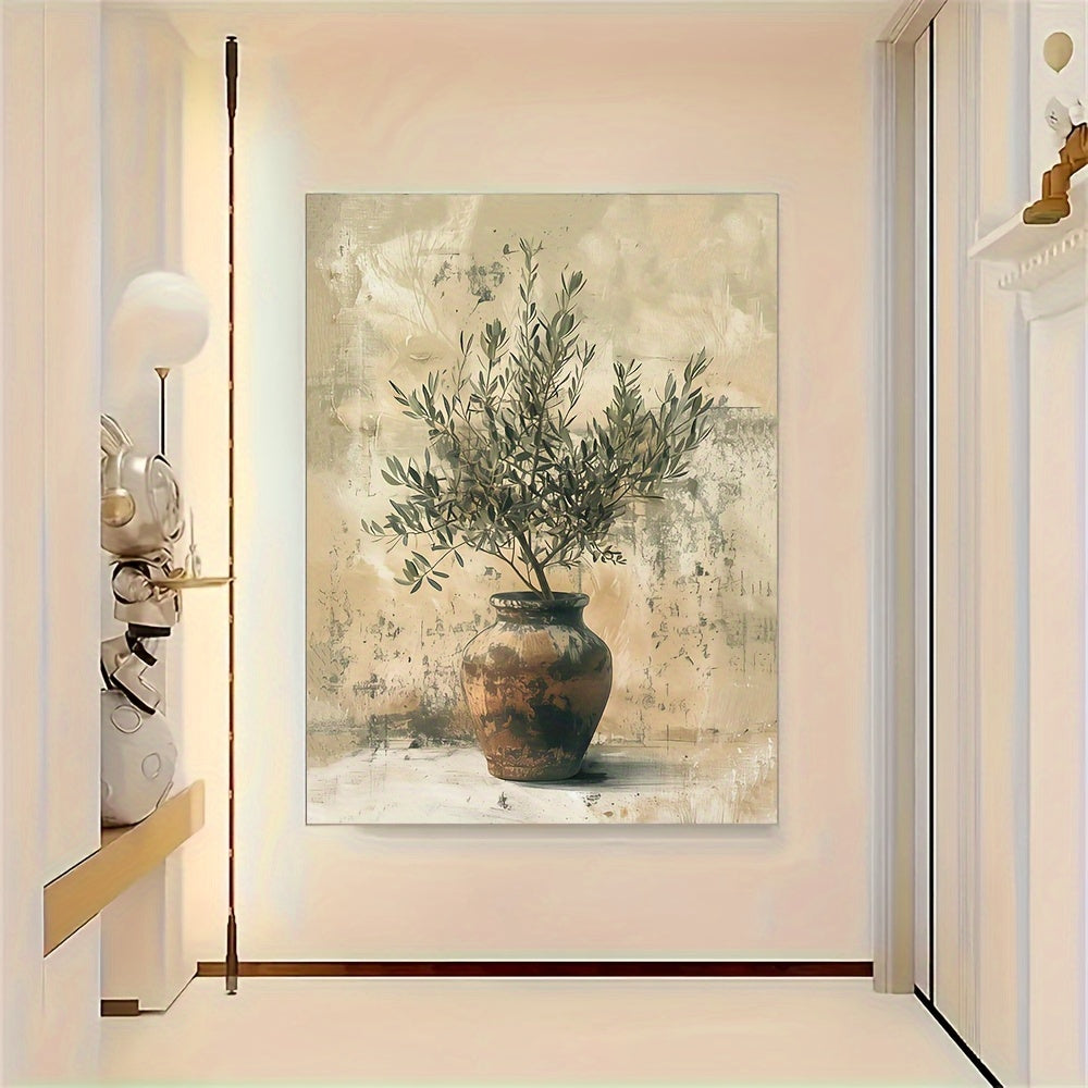 Olive Branch Canvas Art