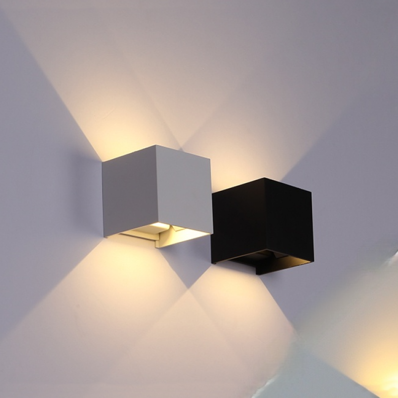 Modern Aluminum Waterproof LED Wall Sconce Wall Light Outdoor and Indoor Use