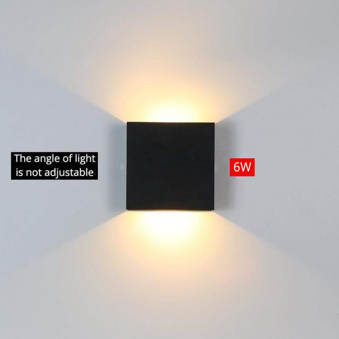 Modern Aluminum Waterproof LED Wall Sconce Wall Light Outdoor and Indoor Use