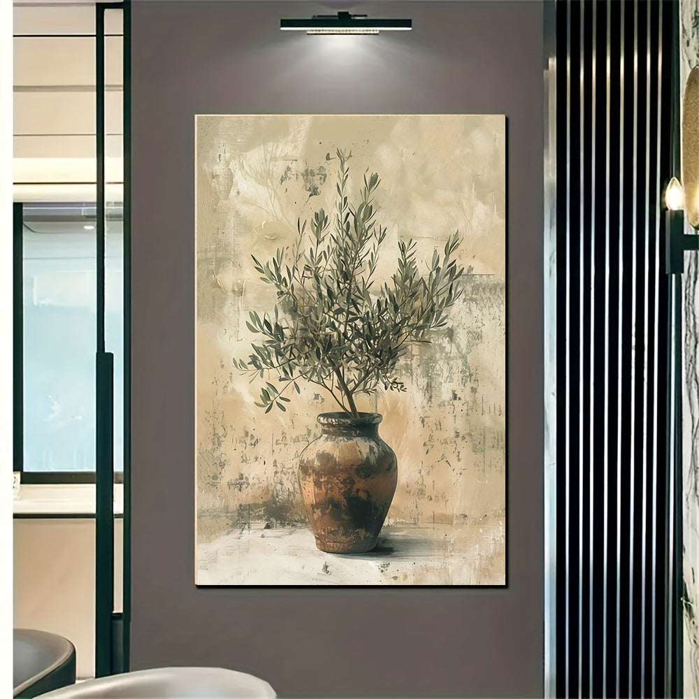 Olive Branch Canvas Art