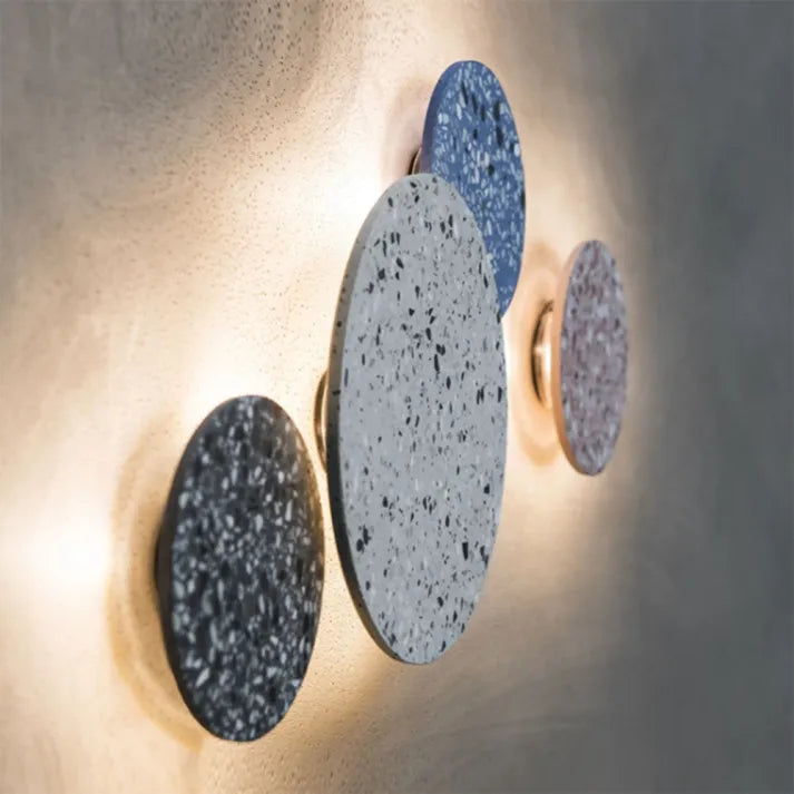 Nordic Simple Aisle Corridor Stair Lamp Terrazzo Wall Lamp