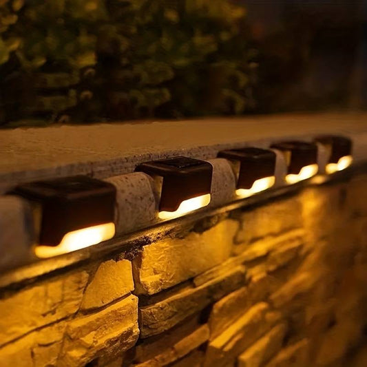 Cordless Solar LED Wall Lights - Create the perfect atmosphere in your garden! (4-Pack)