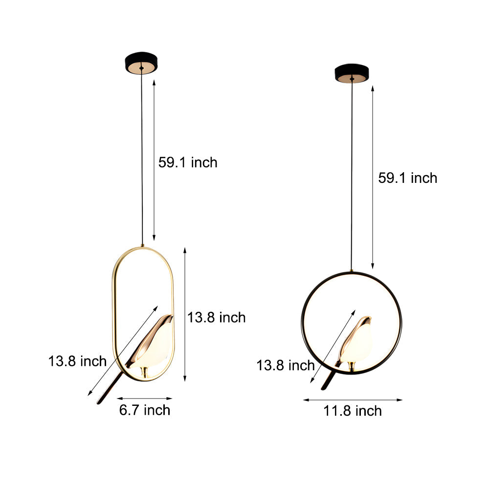 Modern Dimmable Pendant