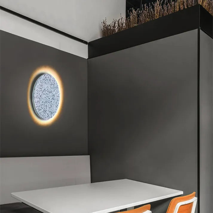 Nordic Simple Aisle Corridor Stair Lamp Terrazzo Wall Lamp