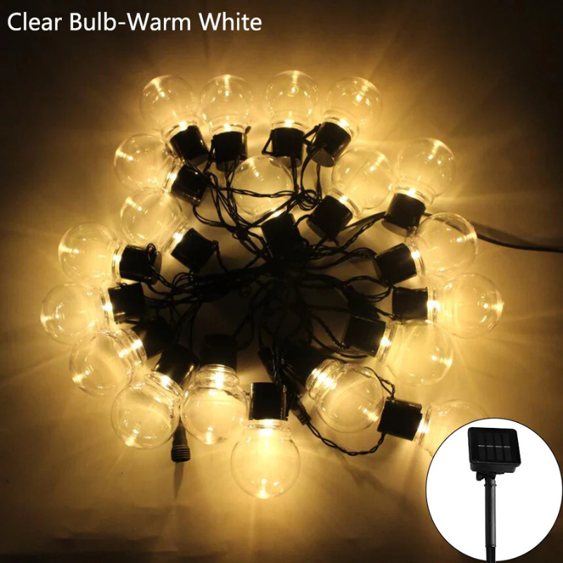 Solar Festoon Lights Outdoor