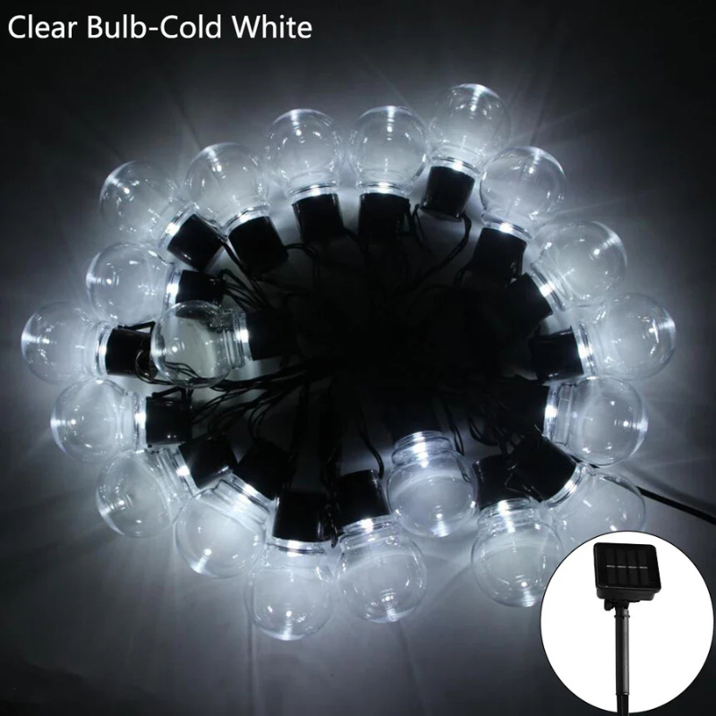 Solar Festoon Lights Outdoor
