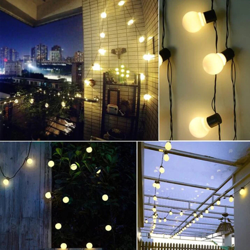Solar Festoon Lights Outdoor