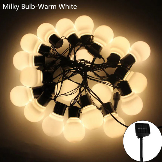 Solar Festoon Lights Outdoor