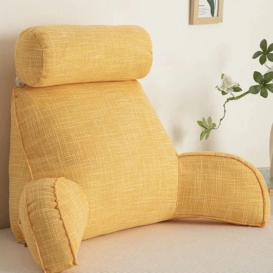 Deluxe Backrest Pillow – Adjustable & Supportive