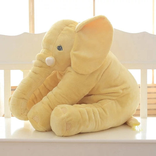 Elephant Plush Pillow – Ultra-Soft & Cuddly