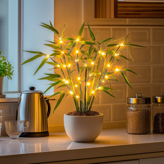 Glowing Bamboo Tree