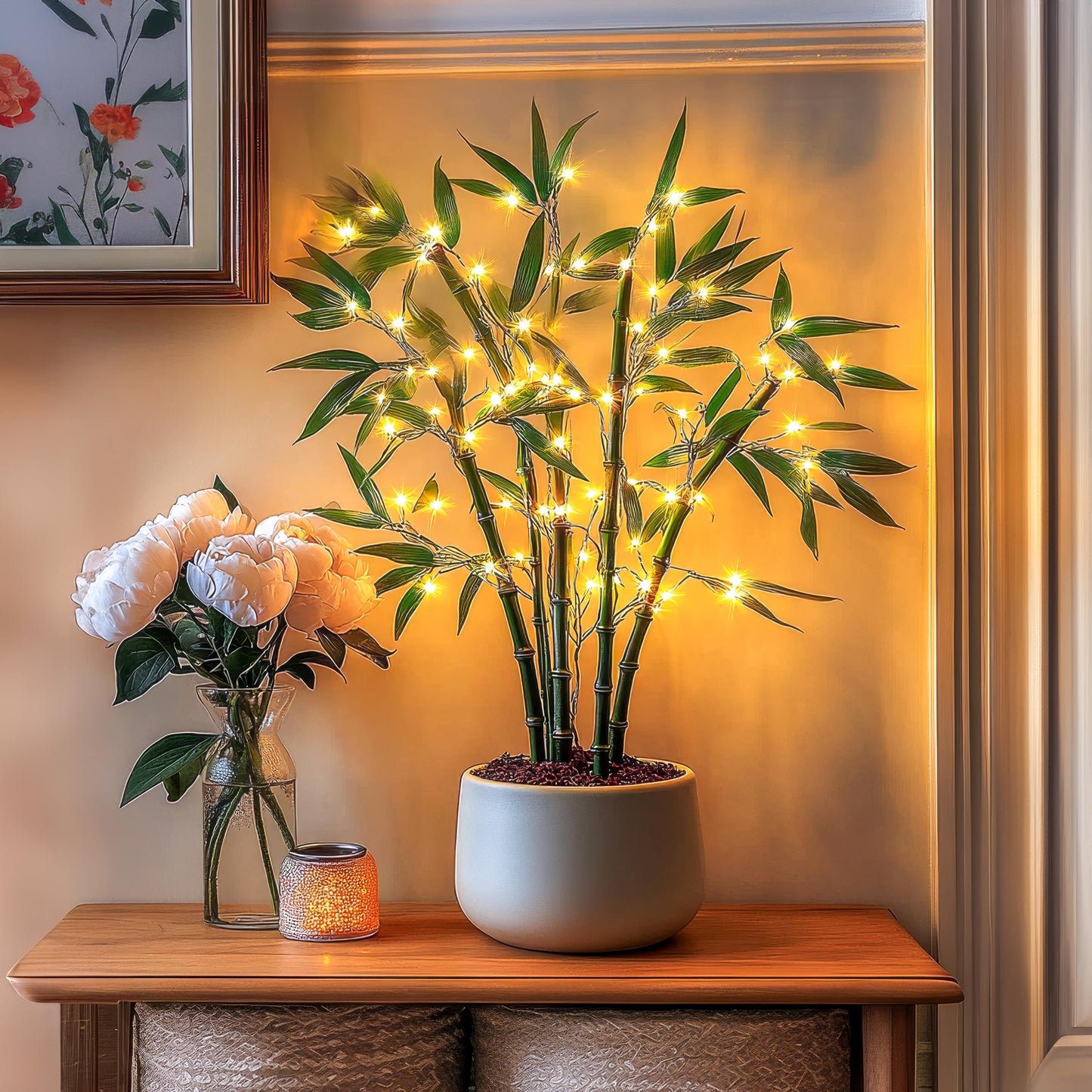 Glowing Bamboo Tree