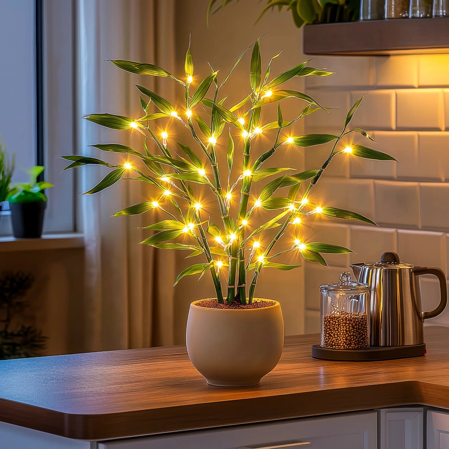 Glowing Bamboo Tree
