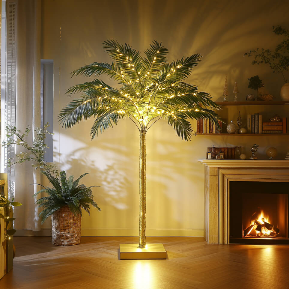 Golden Palm Tree