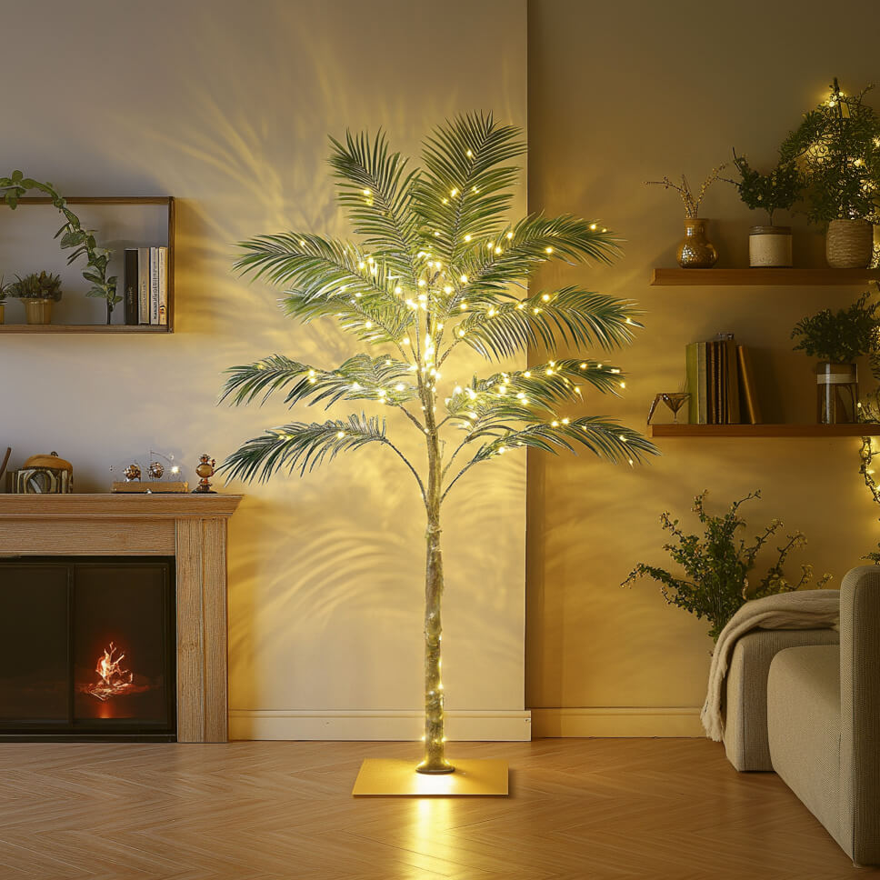 Golden Palm Tree