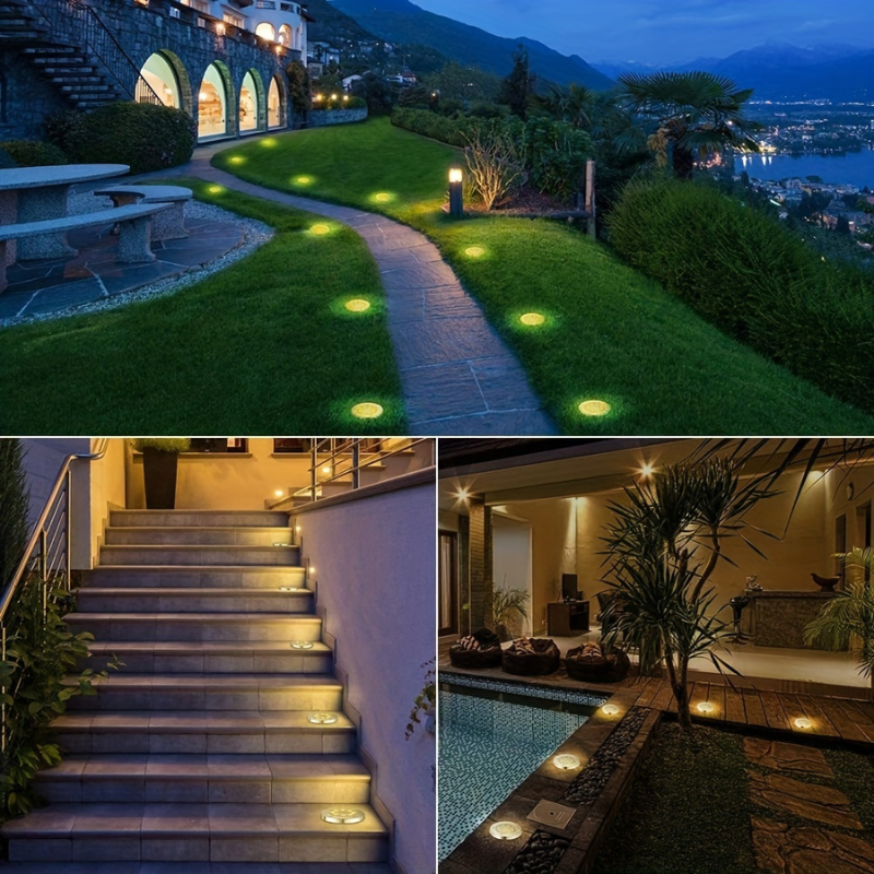 Ground - Embedded Solar Lights