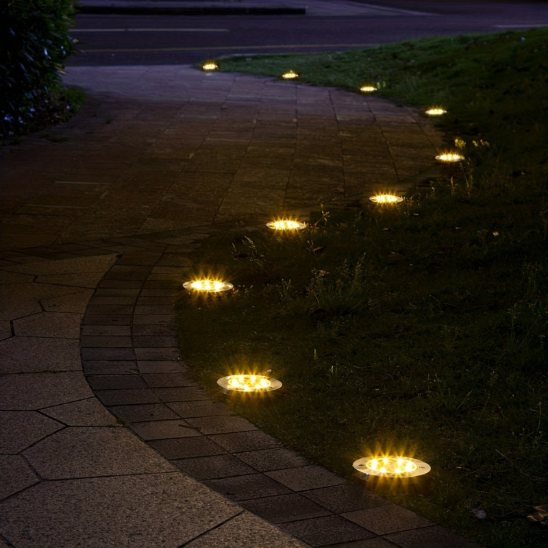 Ground - Embedded Solar Lights