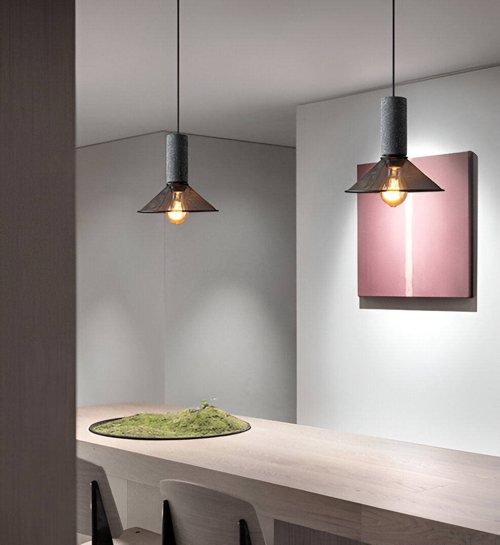 Rustic Stone Pendant